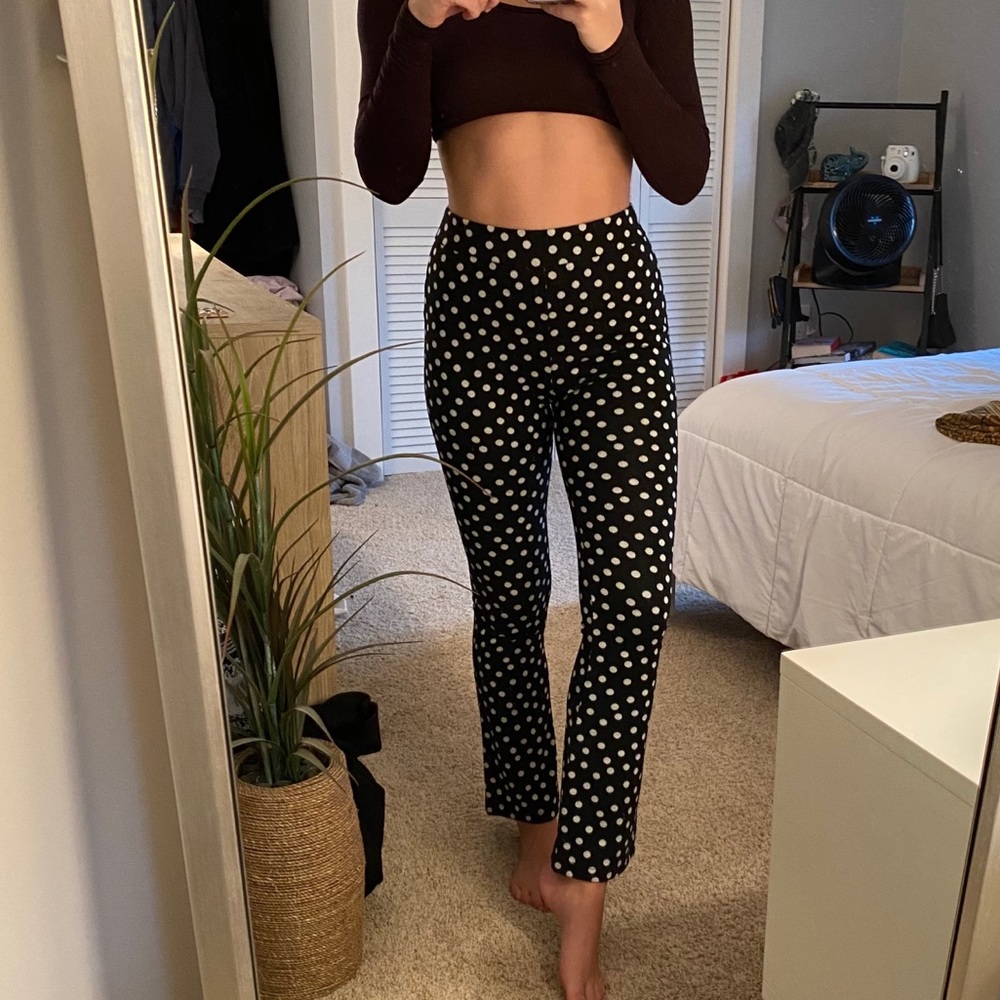 Urban outfitters print flare pant